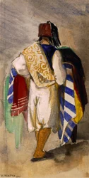 Turecki sprzedawca dywanów, 1841